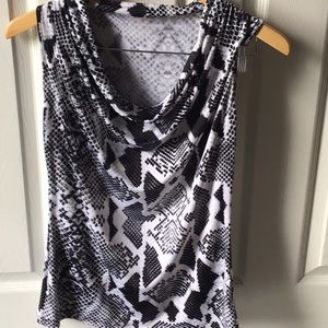 Worthington cowl next sleeveless size s